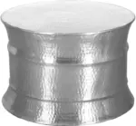 mömax Couchtisch 'WL5.463' , Ø ca. 60 cm, silber