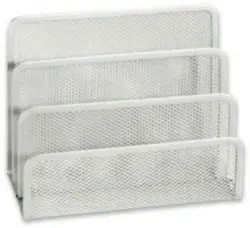 Briefablage in Silber