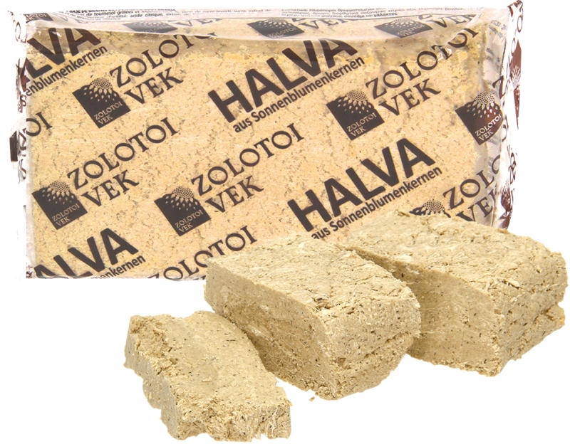 Halva aus Sonnenblumenkernen mit Vanillegeschmack