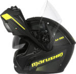 Marushin Helmets Marushin FlipUp M-410 Loop Black Fluo Yellow M