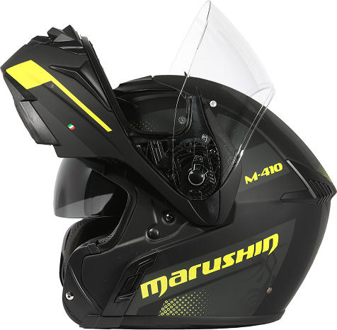 Marushin FlipUp M-410 Loop Black Fluo Yellow S