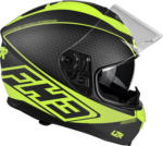 Marushin Helmets LZR FullFace FH3 Fighter Black - Yellow Fluo - Matt / XS
