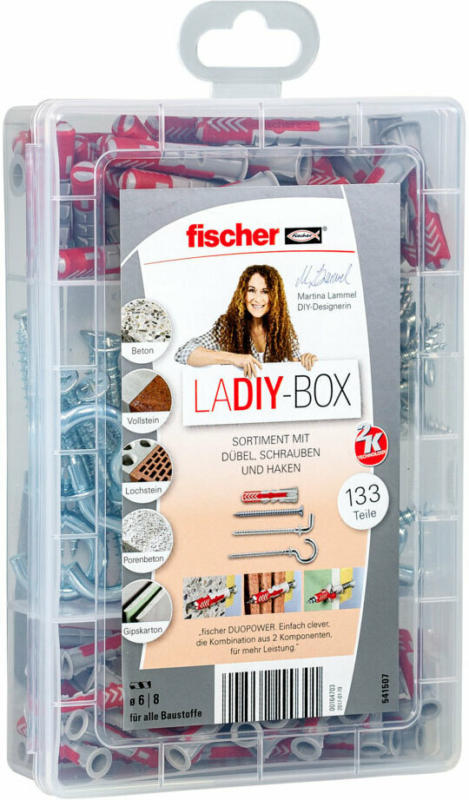 Sortimentsbox „LaDIY-Box“, 133-teilig