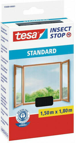 tesa® Fliegengitter ca. 150 x 180 cm anthrazit
