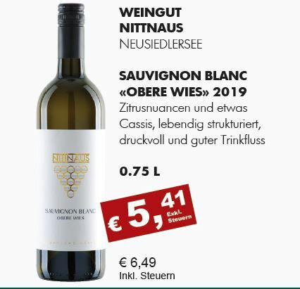 2019 Sauvignon Blanc "Obere Wies"