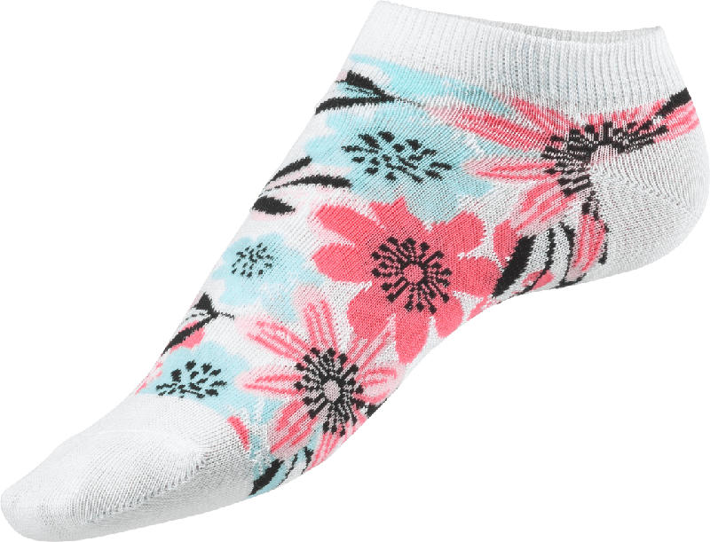 Fascino Sneaker mit Blumen Muster, Gr. 39-42, weiß, bunt