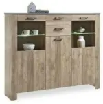 mömax Highboard 'Edmonton' , eiche