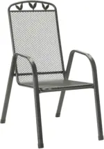 mömax Gartensessel Bratislava in Silberfarben