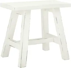 Hocker in Weiß