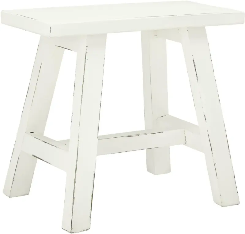Hocker in Weiß