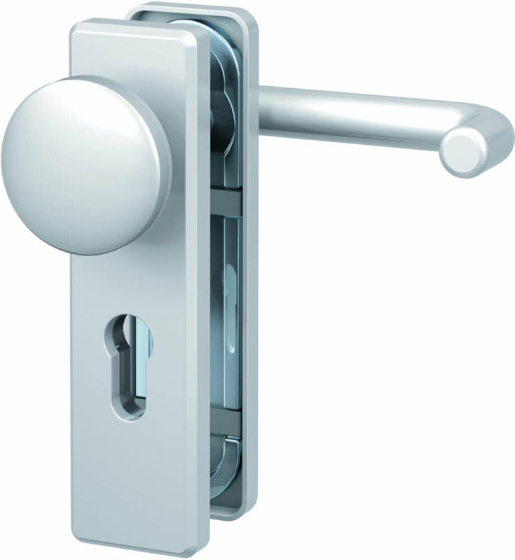 Wechsel-Schutzbeschlag „SB/FS 2200K“, 72x9mm, 15mm, Aluminium, Kurzschild eckig