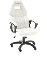 mömax Gamingstuhl in Weiß/Schwarz