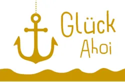 Kühlschrankmagnet Gold ca. 8,5x5,5cm