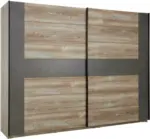 mömax Schwebetürenschrank in Kieferfarben