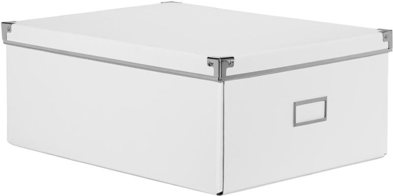 Aufbewahrungsbox Lorenz in Weiß