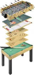 Multispieltisch Leon inkl. 8 Aufsätze