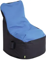 Sitzsack in Petrol/Anthrazit