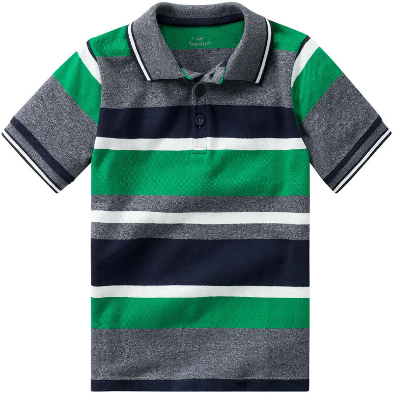 Jungen Poloshirt mit Blockstreifen (Nur online)