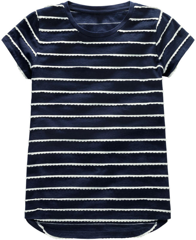 Mädchen T-Shirt mit applizierten Streifen (Nur online)