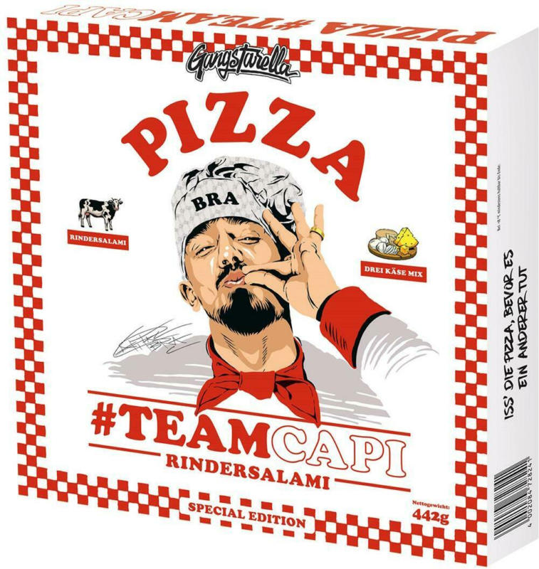 Gangstarella Pizza Rindersalami