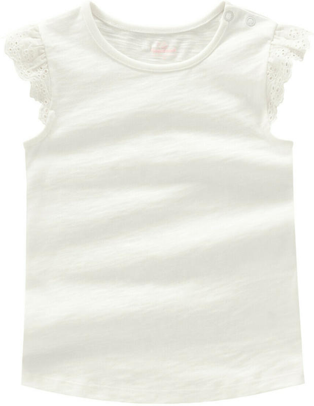 Baby T-Shirt mit Spitzenärmeln (Nur online)