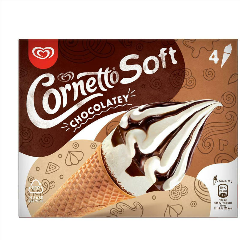 Eskimo Cornetto Soft Chocolatey