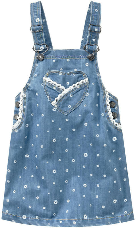 Mädchen Latzkleid mit Herztasche (Nur online)