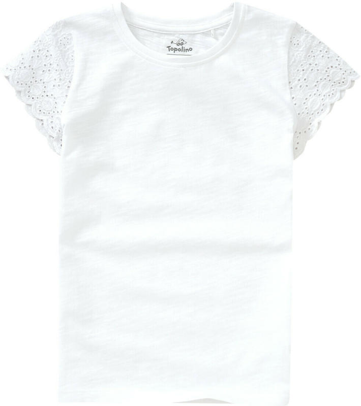 Mädchen T-Shirt mit Spitze (Nur online)