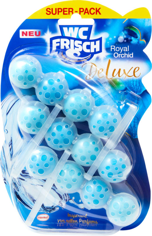 WC Frisch DeLuxe, Royal Orchid, 3 x 50 g