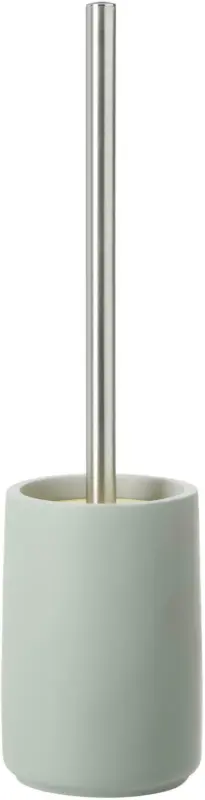 WC-Bürstengarnitur Kim aus Bambus in Grau