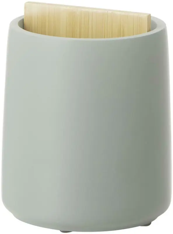 Zahnbürstenhalter Kim aus Stein/Bambus
