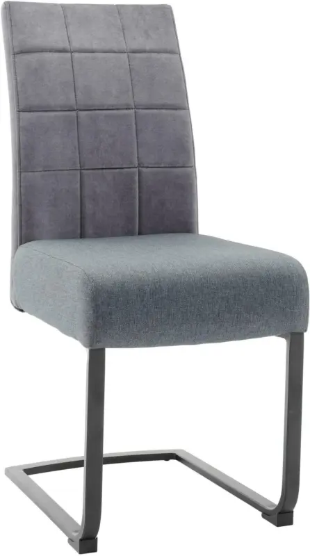 Schwingstuhl in Grau