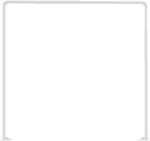 mömax Duschvorhangstange Hilde in Weiß ca. 91cm