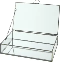 Dekobox Lucid in Klar/Schwarz