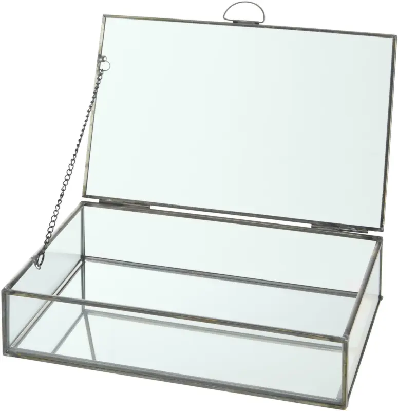 Dekobox Lucid in Klar/Schwarz