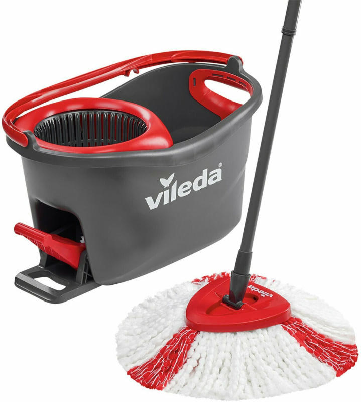 Vileda Wischmopp Komplett-Set Turbo Easy Wring & Clean