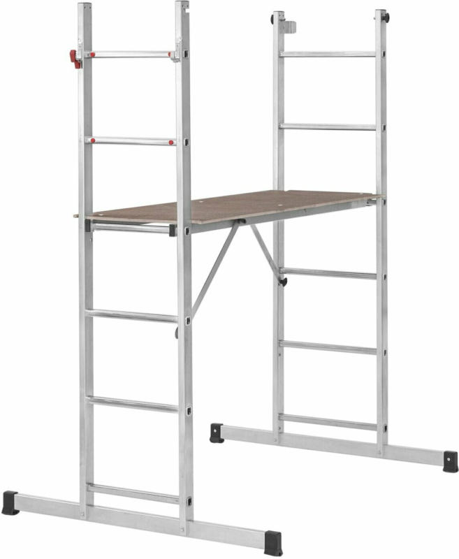 Alpe Leiterngerüst 2 x 6 Sprossen Arbeitshöhe 2,50 m