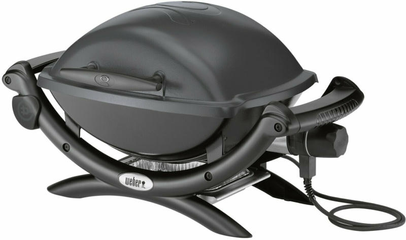 Weber Elektrogrill Q 1400 Dark Grey mit 2.200 W