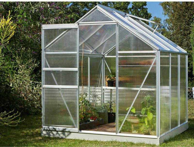 Vitavia Gewächshaus Comet 3800 HKP 4mm Alu inkl. Fundamentrahmen