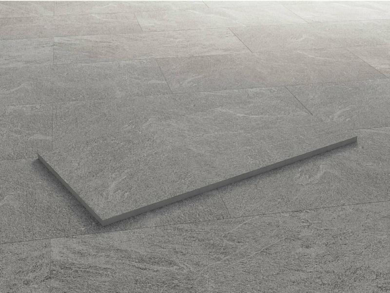 Terrassenplatte Feinsteinzeug Vero 2.0-Steinoptik Grau 50 x 100 x 2 cm