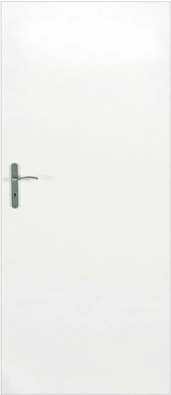 Classen Zimmertür Dekor Weiß 73,5 cm x 198,5 cm Anschlag R