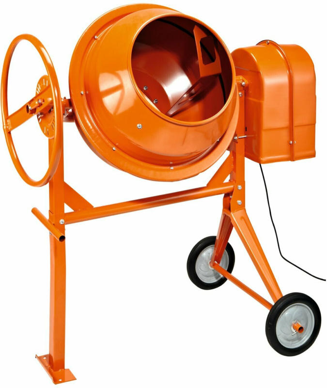 Betonmischer 125 l Orange