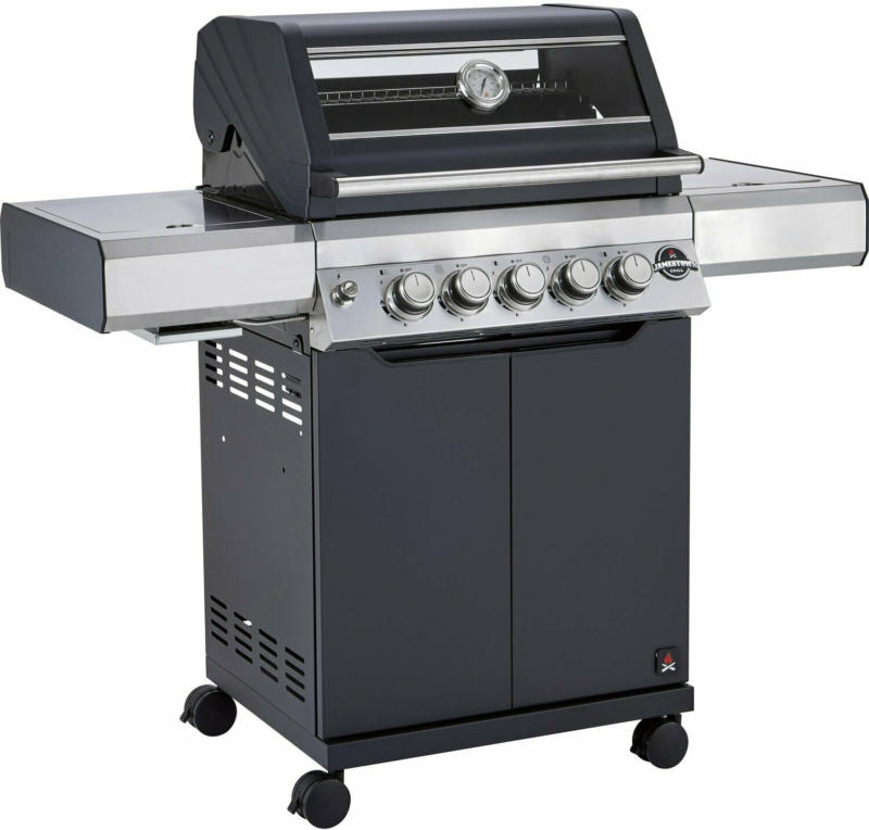 Jamestown 3-Brenner Gasgrill Knox inkl. Abdeckung + Rotisserie