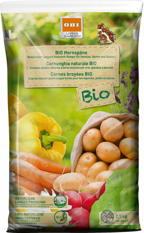 OBI Bio Hornspäne 2,5 kg