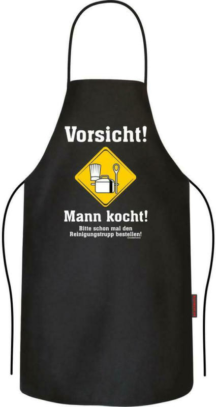 Schürze Vorsicht!