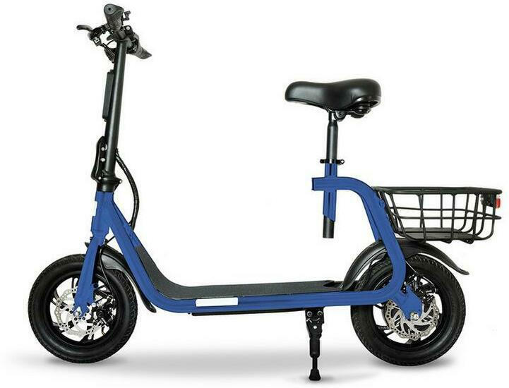 Elektroscooter Klappbar Luna Blau