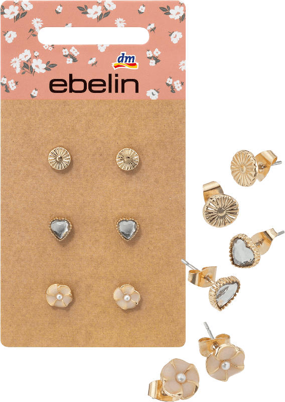 ebelin Ohrstecker-Kombi