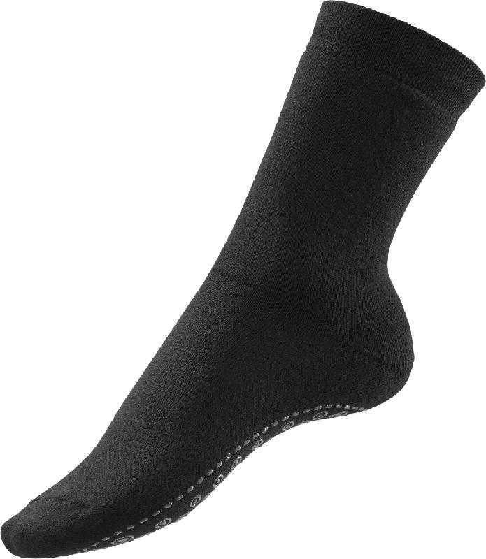 Fascino ABS Socken mit Bio-Baumwolle, Gr. 43-46, schwarz