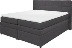 Boxspringbett in Anthrazit ca. 180x200cm