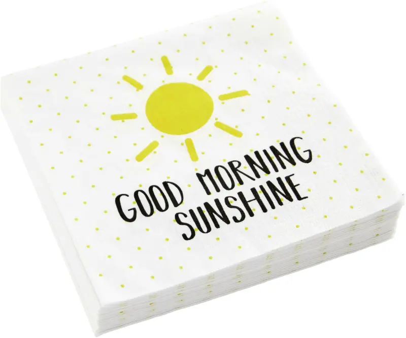 Serviette Kai in Weiß